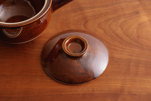おかゆの鍋 茶