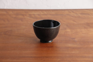 おかゆの碗 黒