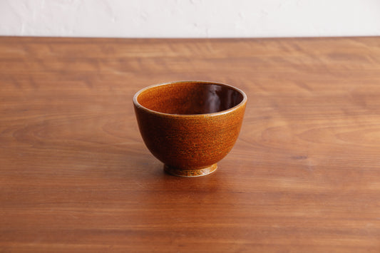 おかゆの碗 茶