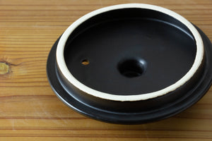 陶のやかん 黒