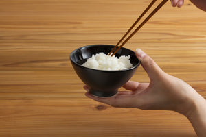ごはんの碗 くろぐろ