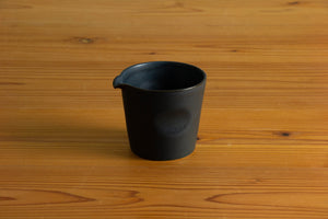 陶の冷酒器 藍