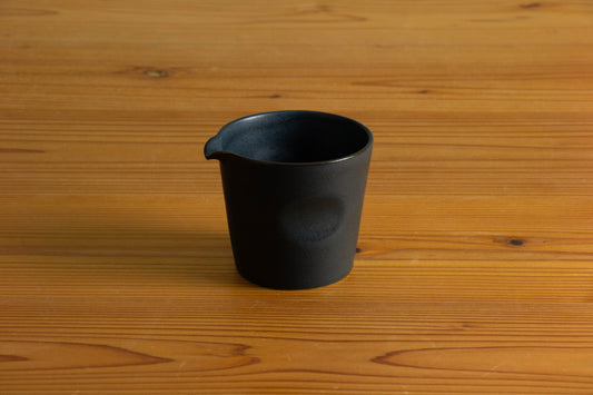 陶の冷酒器 藍