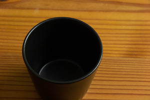 冷酒の杯 黒
