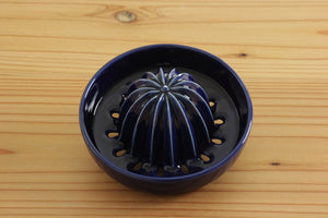 レモンのしぼり器 藍