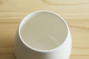 陶の焼酎カップ 白